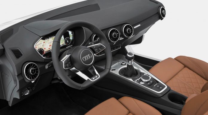 This is the 2015 Audi TT's Futuristic Cabin