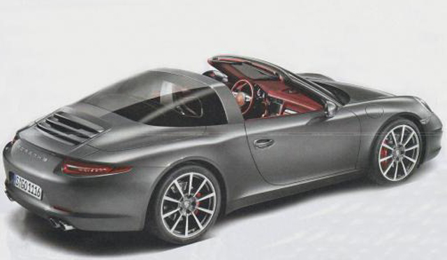 Watch Live Reveal of 2015 Porsche 911 Targa