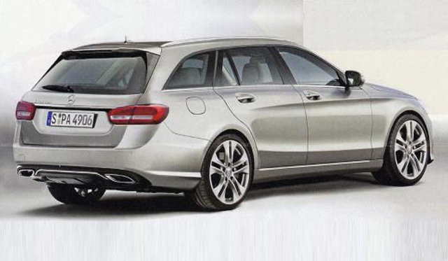 Is This The 2015 Mercedes-Benz C-Class Estate?