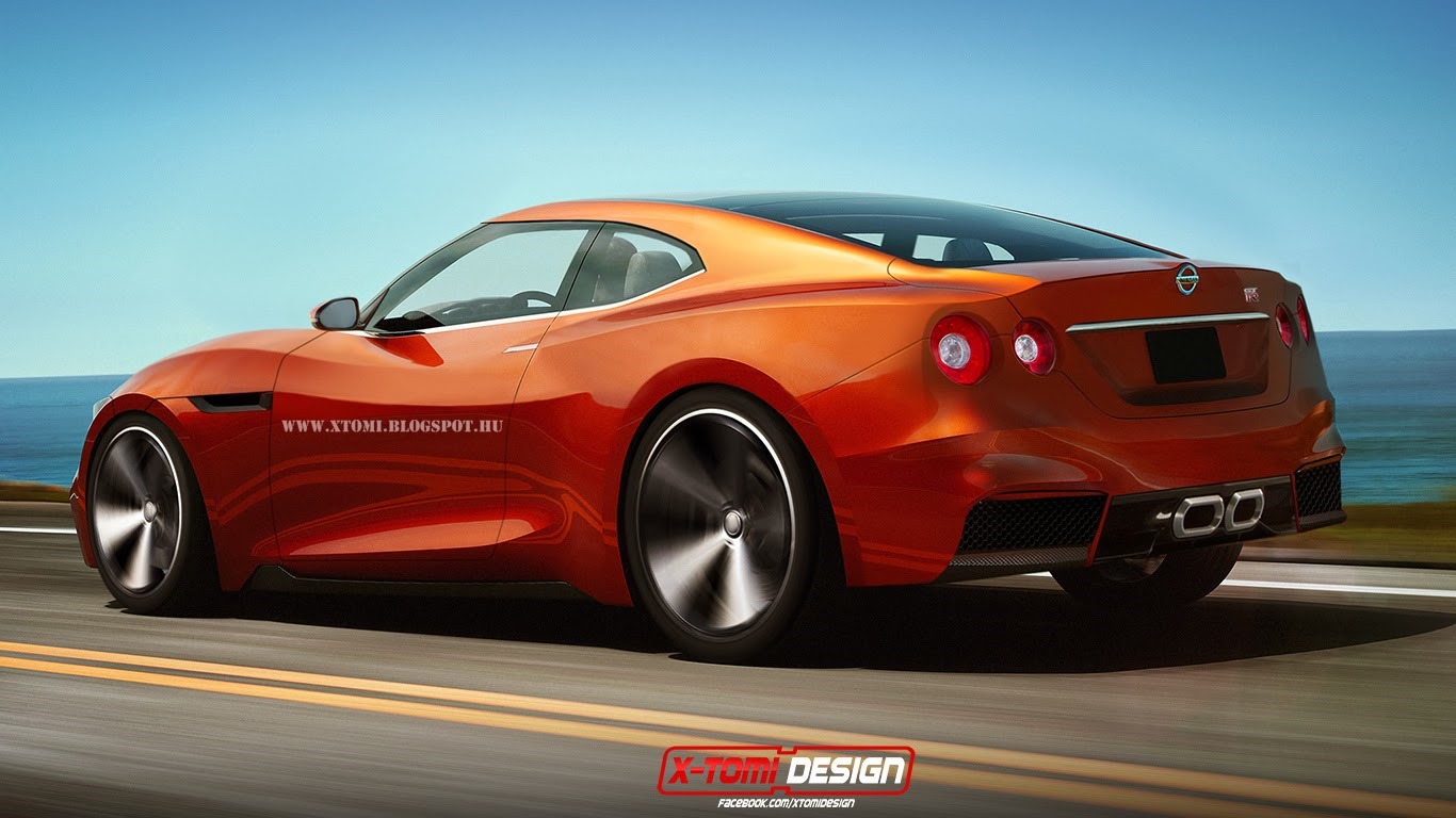 Nissan Skyline GT-R rendering the future generation 