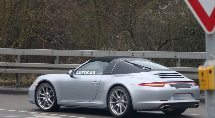 2015 Porsche 991 911 Targa Spied Again