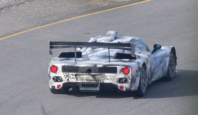 Ferrari LMP1 Prototype Uncovered During Testing!