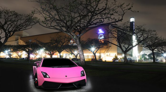 Pink and Purple Lamborghini Gallardo Superleggera