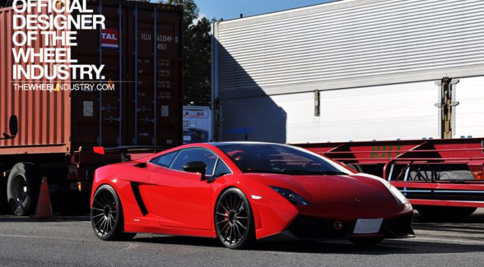 Lamborghini Gallardo LP570-4 STS on Black ADV.1 Wheels