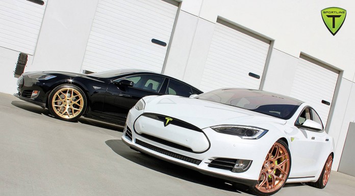 Tesla Model S Gold Edition Wheels by T Sportline