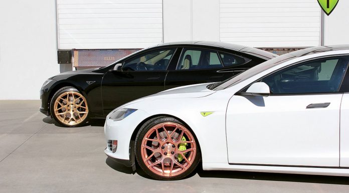 Tesla Model S Gold Edition Wheels by T Sportline