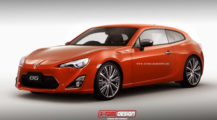 Toyota GT86 Shooting Brake Looks Hot