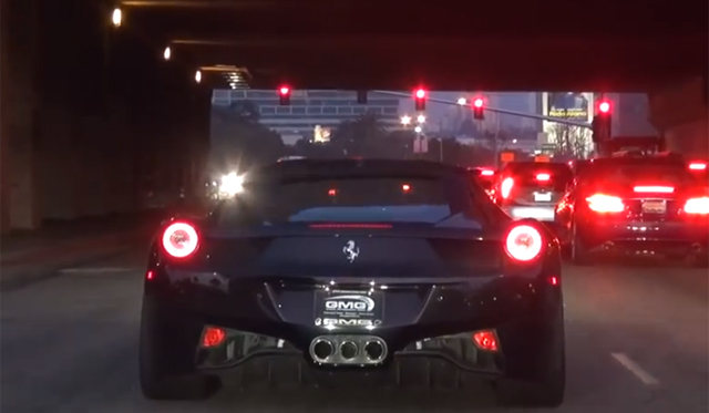 Straight-Piped Ferrari 458 Italia Sounds Insane in Beverly Hills