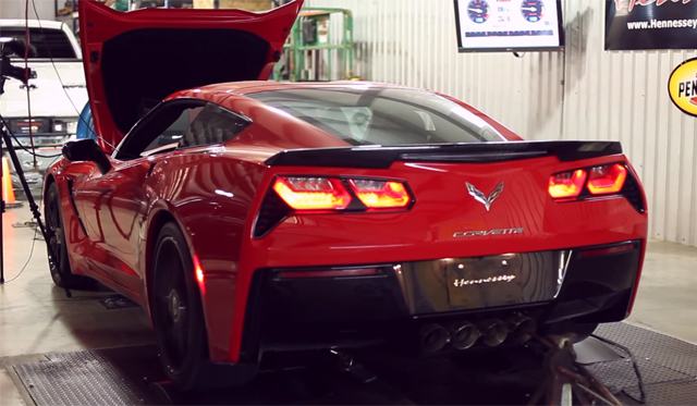 Chevrolet Corvette Stingray HPE700 by Hennessey Hits the Dyno