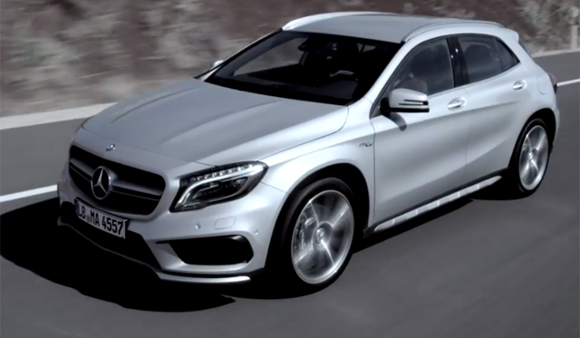 Mercedes-Benz GLA 45 AMG Gets Official Promo