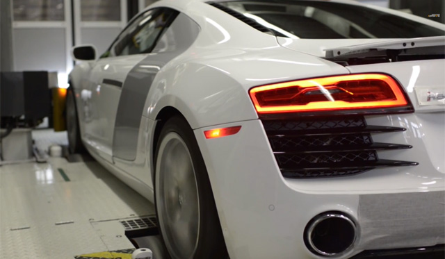 How the Audi R8 V10 Plus is Built