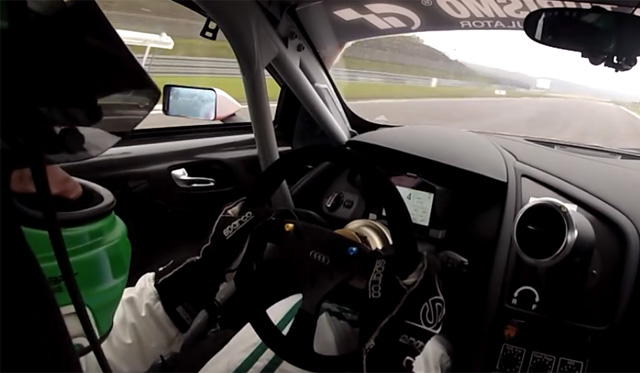 Chris Harris Drives Audi R8 V10 Plus and R8 LMS Ultra GT3 on Track