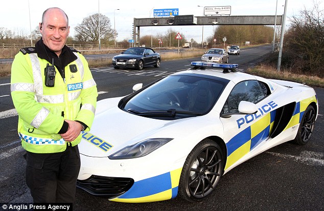 British Police Unveil McLaren 12C Cop Car