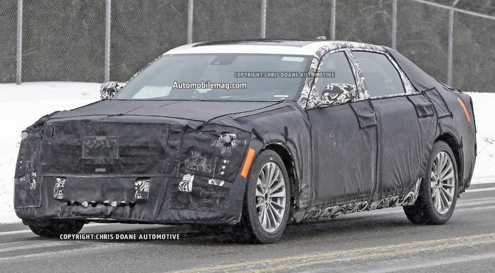 Flagship Cadillac Sedan Spied Testing