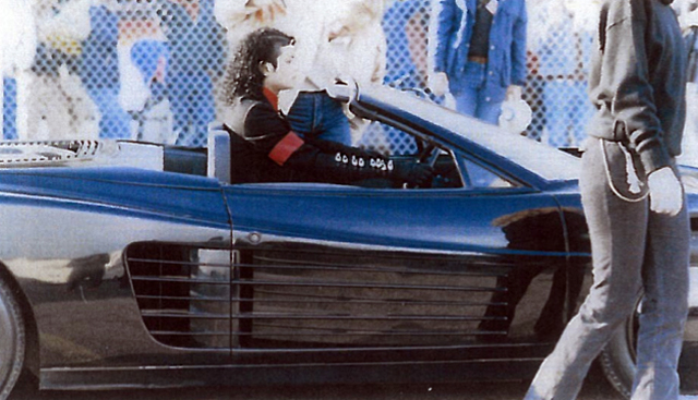 1986 Ferrari Testarossa Driven by Michael Jackson Hitting Auction Block