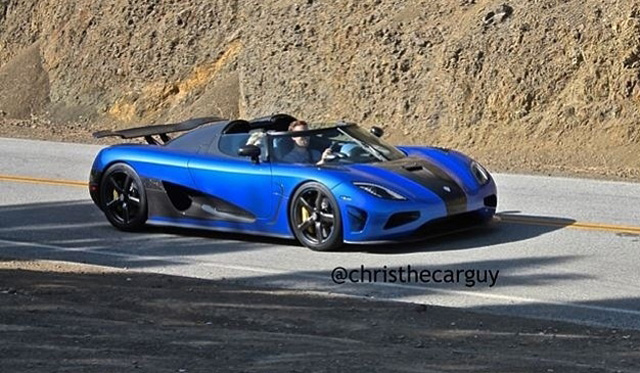 One-off Koenigsegg Agera HH Spotted on Mulholland Drive - GTspirit