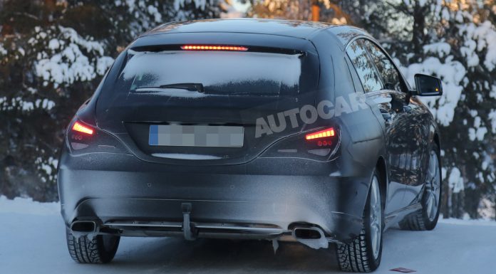 Mercedes-Benz CLA Shooting Brake Continues Winter Testing
