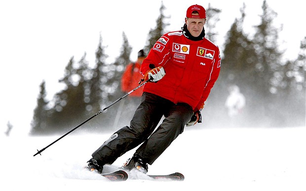 Michael Schumacher Said to be 'Moving Fowards'