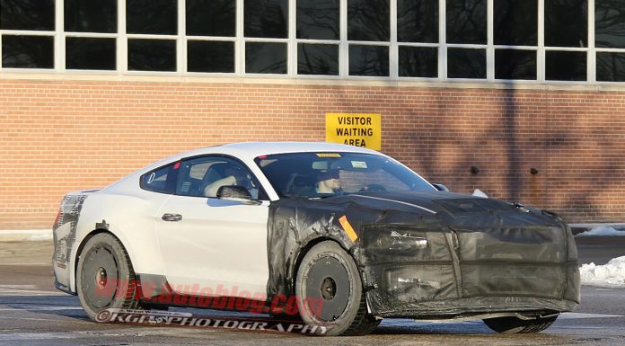Ford Mustang GT350 Spied With Minimal Camo