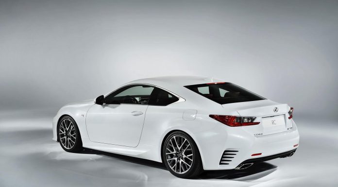 Official: 2015 Lexus RC 350 F Sport