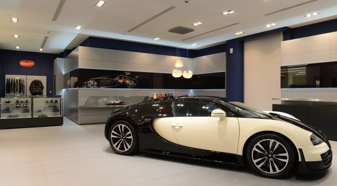 Bugatti Opens New Showroom in Qatar