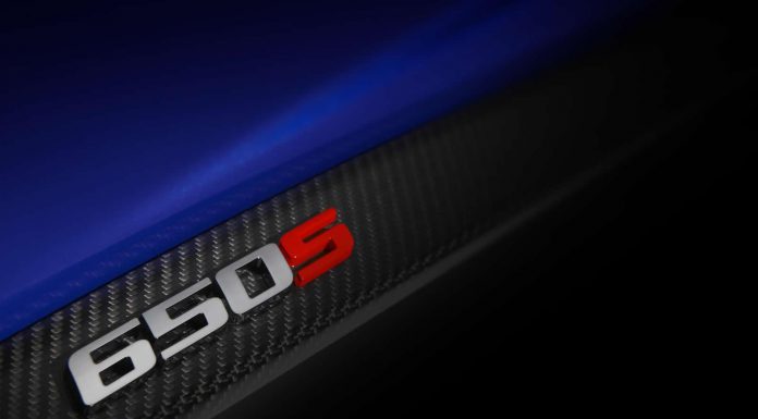 Brand New McLaren 650S Supercar Teased