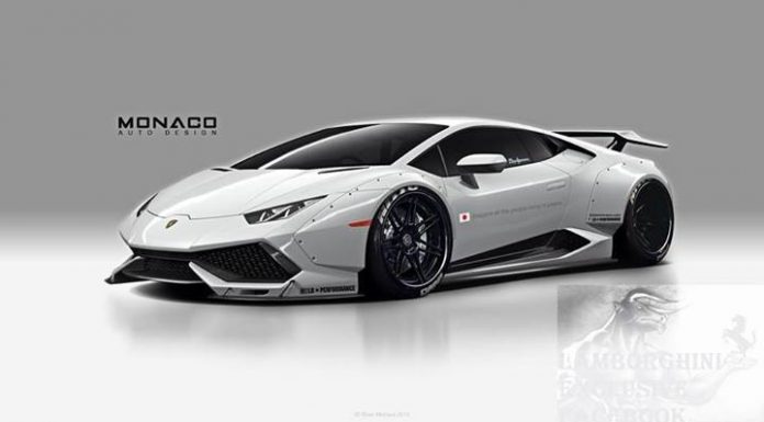 Widebody Lamborghini Huracan by LB Performance Rendered