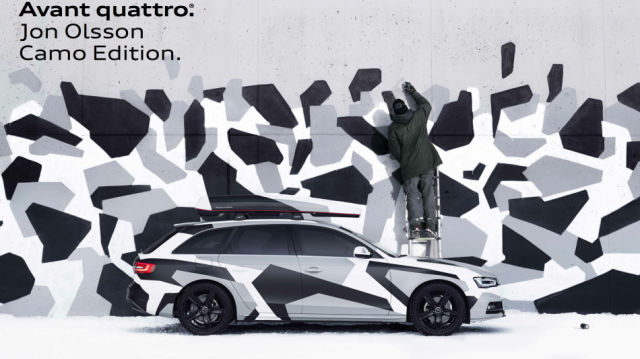 Official: Audi A4 Jon Olsson Camo Edition
