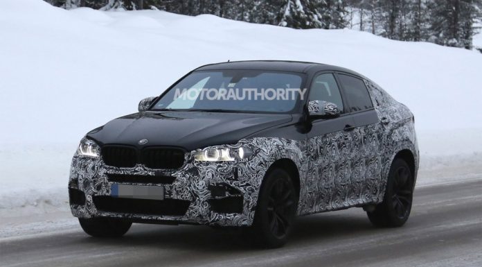 Next-Generation BMW X6 M Tests in the Snow