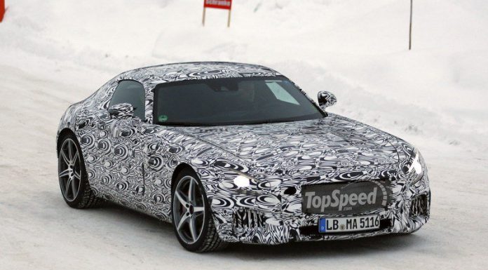 Upcoming 2015 Mercedes-Benz AMG GT Winter Tests