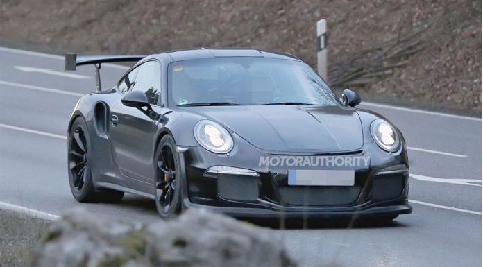 Largely Undisguised 2015 Porsche 911 GT3 RS Spied