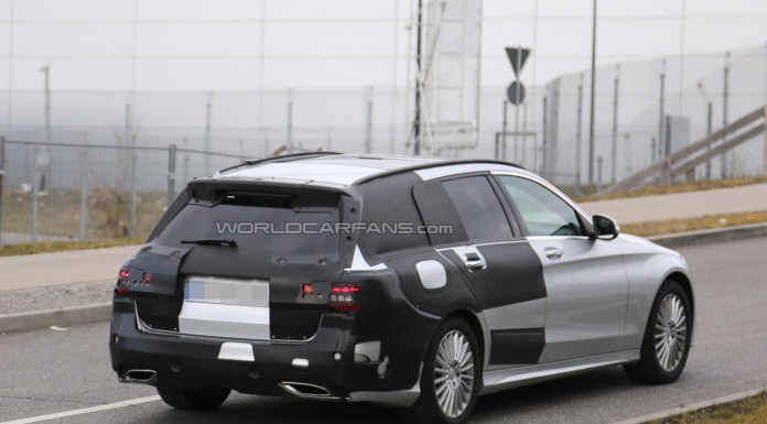 2015 Mercedes-Benz C-Class Estate Spied Testing