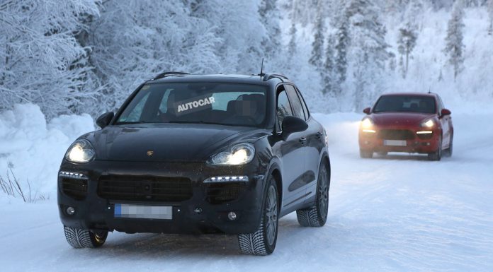 Heavily Facelifted 2014 Porsche Cayenne Spied