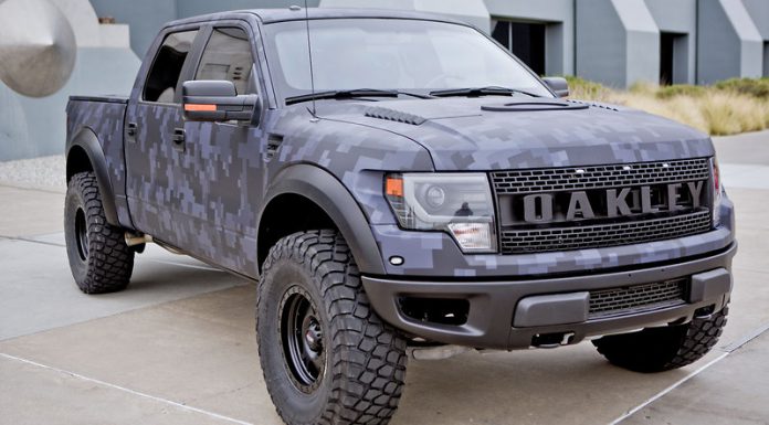 Oakley Creates Bulletproof Ford F-150 SVT Raptor for Bubba Watson