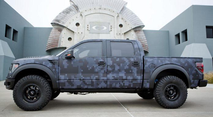 Oakley Creates Bulletproof Ford F-150 SVT Raptor for Bubba Watson