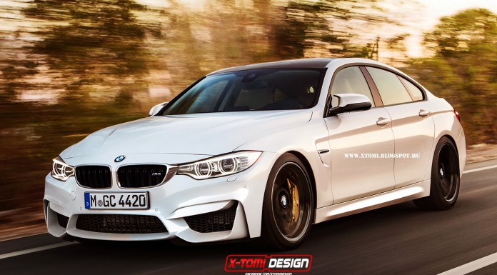 BMW M4 Gran Coupe Rendered