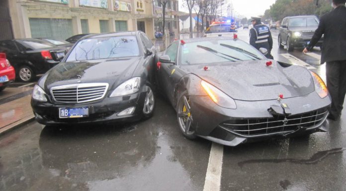 Ferrari F12 Berlinetta Wreck