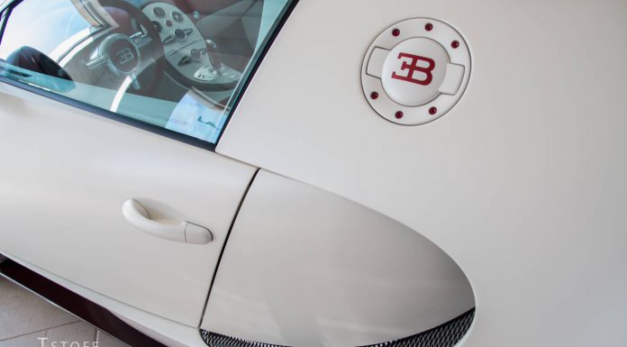 Xzibit's Matte White and Red Bugatti Veyron For Gumball 3000