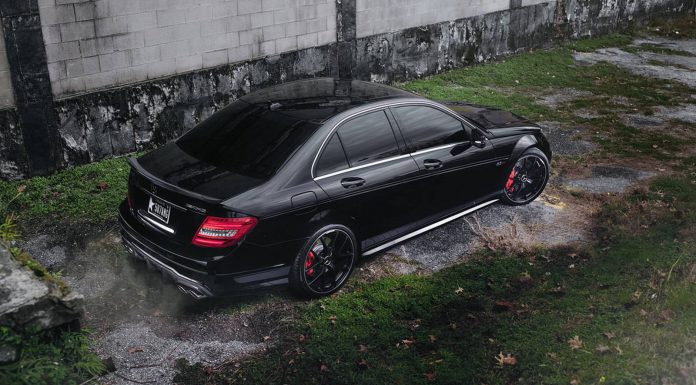 Obsidian Black Mercedes-Benz C63 Edition 507 by Mode Carbon 