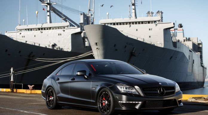 Matt Black Mercedes-Benz CLS63 AMG S by Mode Carbon