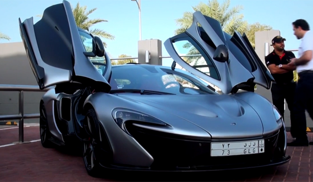 Team Galag's McLaren P1 Spotted at Cars & Coffee Dubai