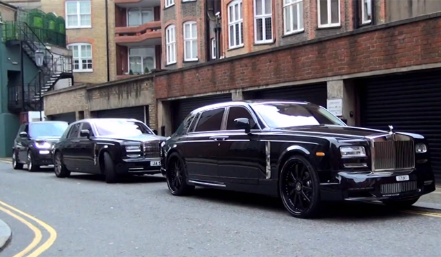 Petra Eccelstone Goes to Shopes With Her Two Phantoms and Rolls-Royces