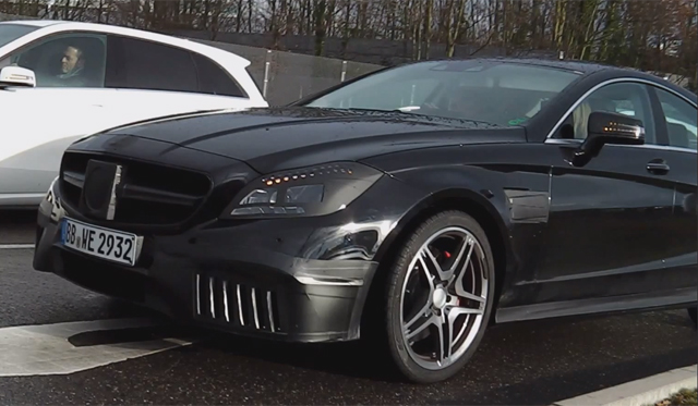 Facelifted Mercedes-Benz CLS 63 AMG Spied