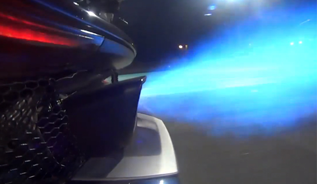 McLaren P1 Spits Ferocious Flames at Yas Marina!