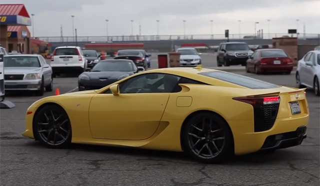 Onboard a Lexus LFA on Track