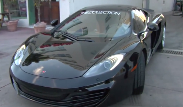 Dwyane Wade's Black McLaren 12C For Sale For $800k