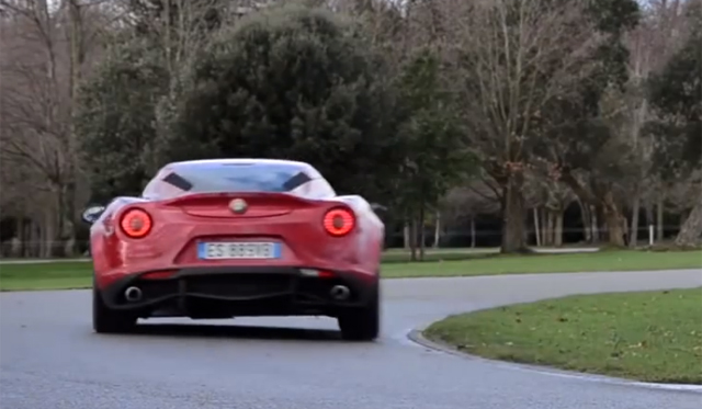 Alfa Romeo 4C Driven up Goodwood Hillclimb