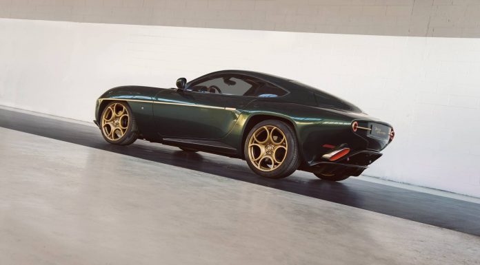 Green Alfa Romeo Disco Volante 