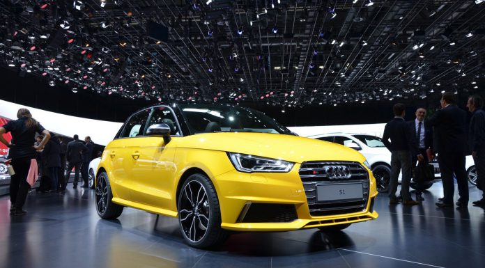 Audi S1 at Geneva Motor Show 2014