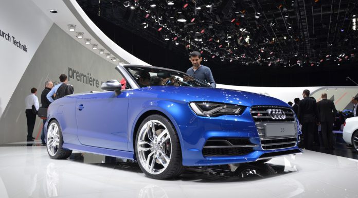 Audi S3 Convertible at Geneva Motor Show 2014